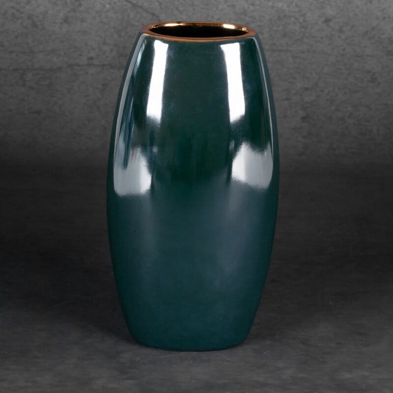 Wazon Dekoracyjny Amora 13 x 9 x 25 cm Zielony