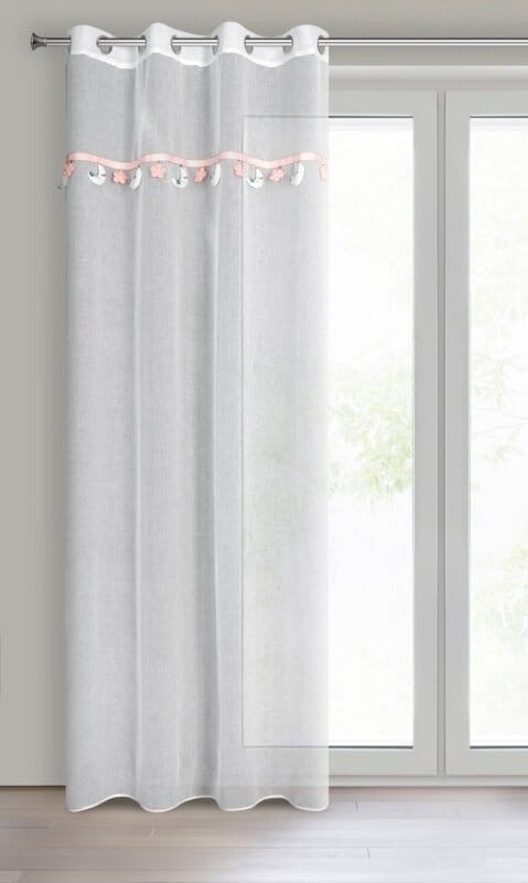 Firana Gotowa Moon 140 x 250 cm Biała