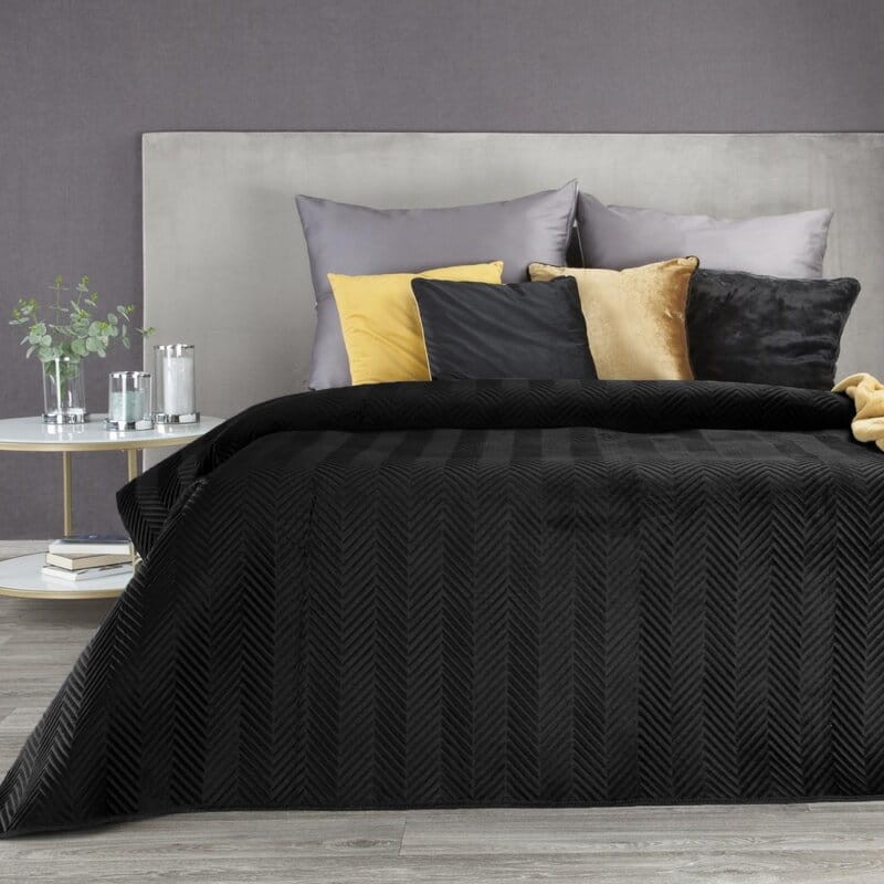 Narzuta Sofia 200 x 220 cm Czarna