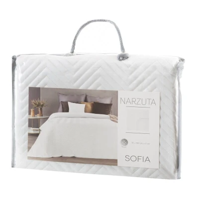 Narzuta Sofia 70 x 160 cm Biała