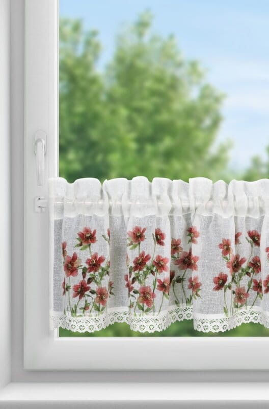Firana Gotowa Isa 150 x 30 cm Biała