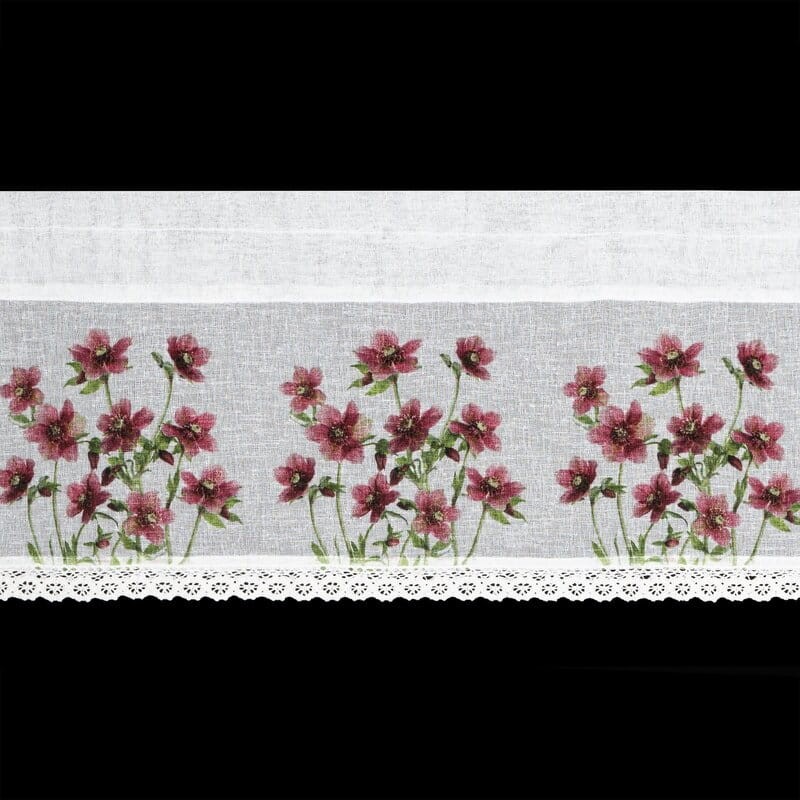 Firana Gotowa Isa 150 x 30 cm Biała