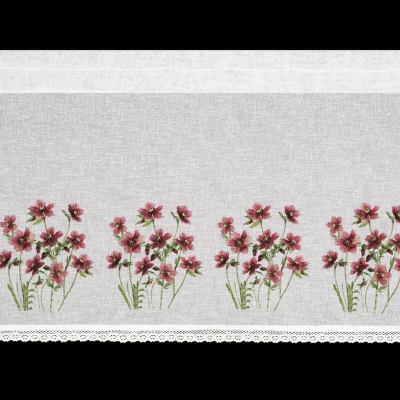 Firana Gotowa Isa 150 x 60 cm Biała