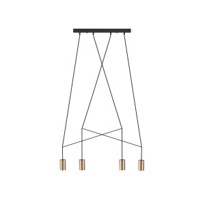 Lampa sufitowa Wisząca 10W only LED Mosiądz NOWODVORSKI