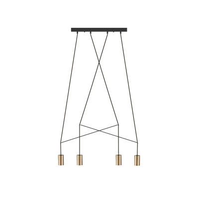 Lampa wisząca IMBRIA 10W LED IP20 GU10 Mosiądz Nowodvorski