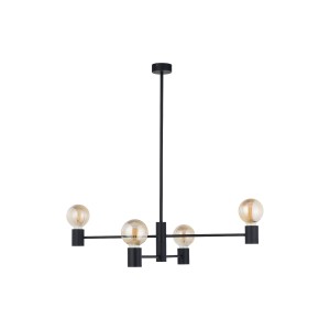 Lampa sufitowa Wisząca 4x60W Czarna NOWODVORSKI