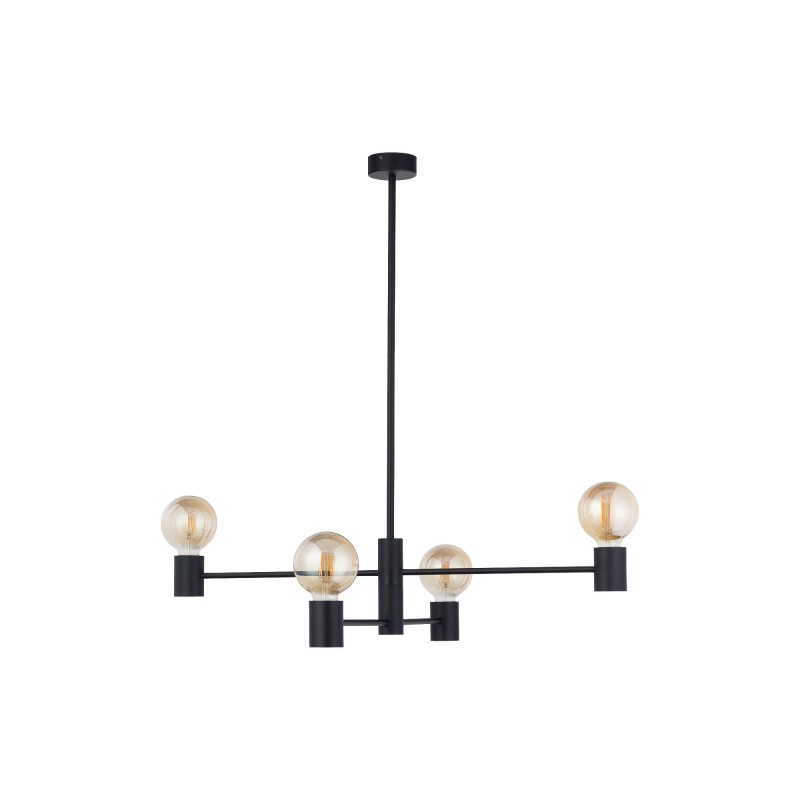 Lampa wisząca RADIUS 4x60W IP20 E27 Czarny Nowodvorski