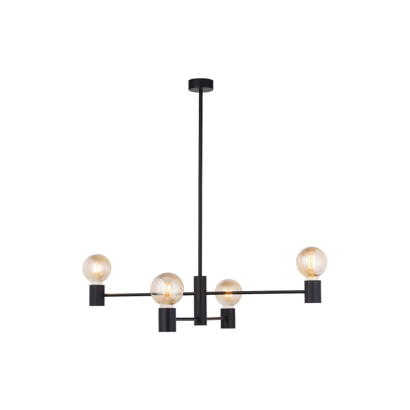 Lampa wisząca RADIUS 4x60W IP20 E27 Czarny Nowodvorski