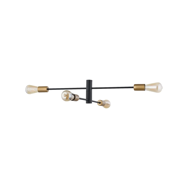 Lampa sufitowa Plafon ROTOR 4x60W IP20 E27 Czarny Nowodvorski