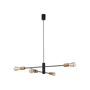 Lampa sufitowa Wisząca 4x60W Czarna NOWODVORSKI