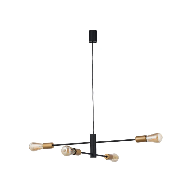 Lampa wisząca ROTOR 4x60W IP20 E27 Czarny Nowodvorski