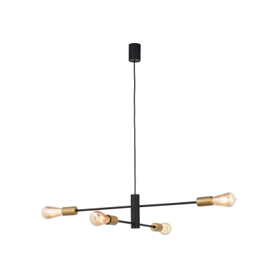 Lampa wisząca ROTOR 4x60W IP20 E27 Czarny Nowodvorski