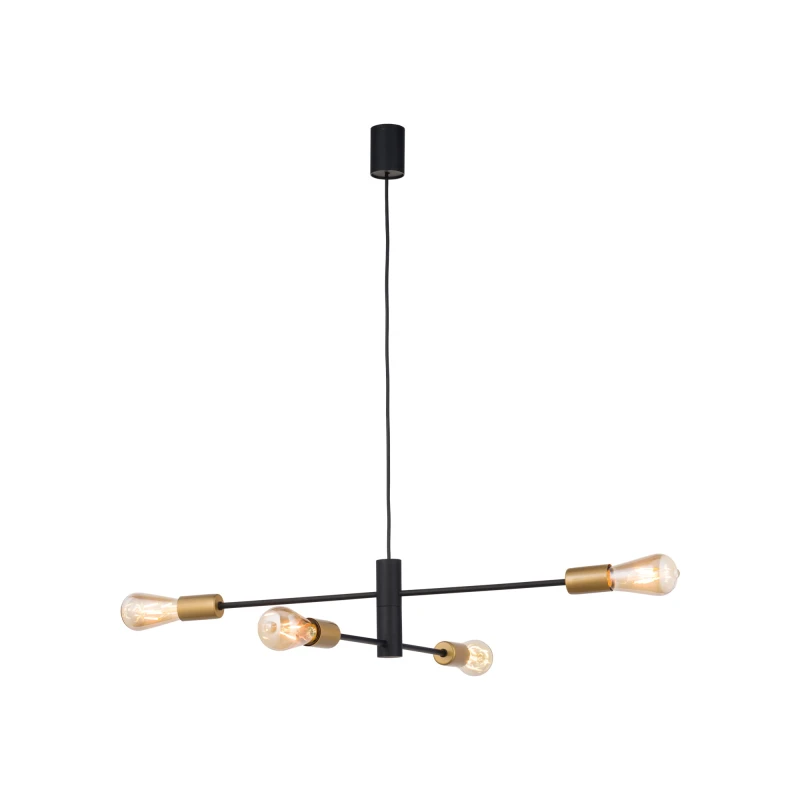 Lampa wisząca ROTOR 4x60W IP20 E27 Czarny Nowodvorski