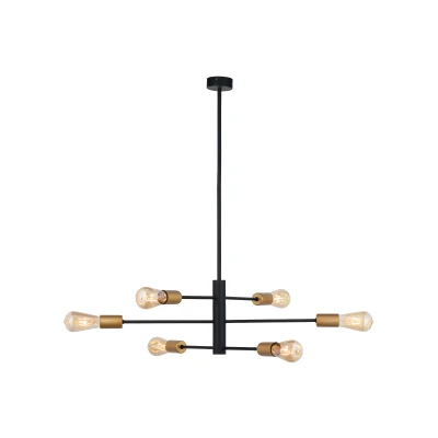 Lampa wisząca ROTOR 6x60W IP20 E27 Czarny Nowodvorski