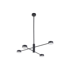 Lampa sufitowa Plafon 4x8W Czarna NOWODVORSKI