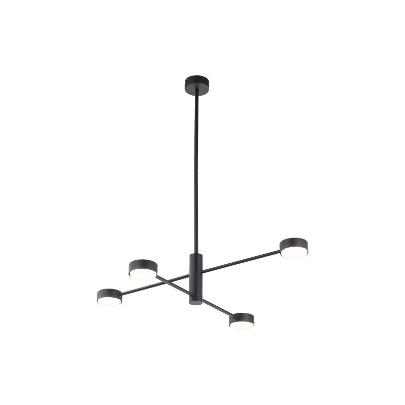 Lampa sufitowa Plafon ORBIT 4x8W IP20 GX53 Czarny Nowodvorski