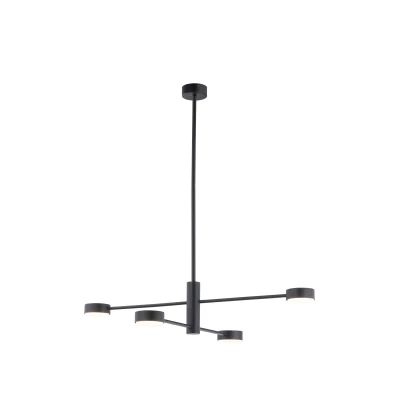 Lampa sufitowa Plafon ORBIT 4x8W IP20 GX53 Czarny Nowodvorski