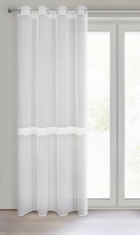Firana Gotowa Sofi 140 x 260 cm Biała