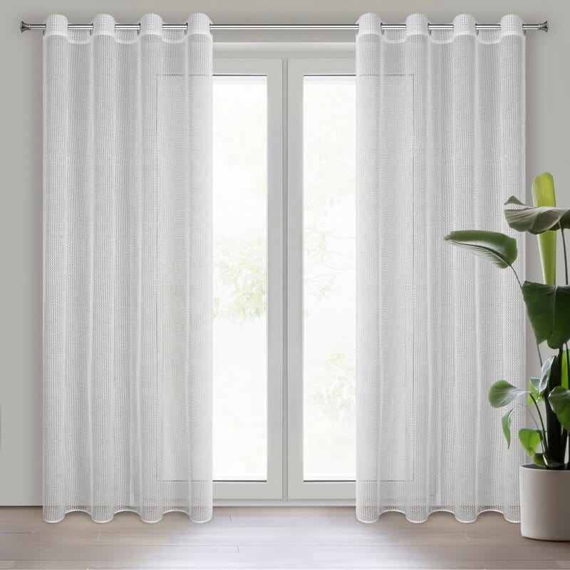 Firana Gotowa Atena 140 x 260 cm Biała