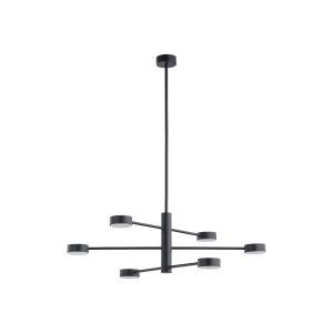 Lampa sufitowa Wisząca 6x8W Czarna NOWODVORSKI
