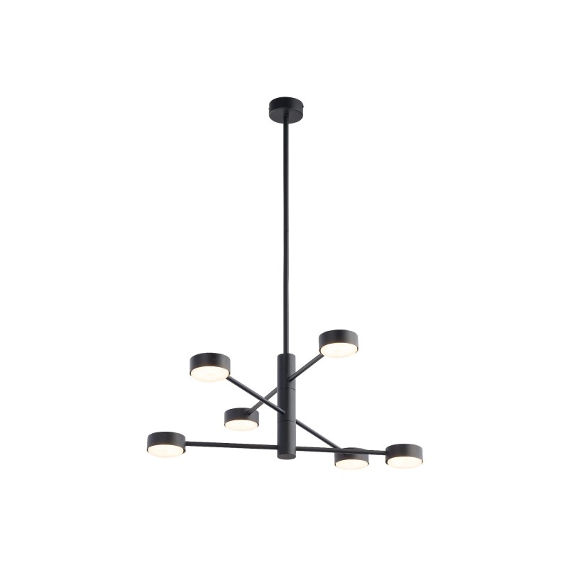 Lampa wisząca ORBIT 6x8W IP20 GX53 Czarny Nowodvorski