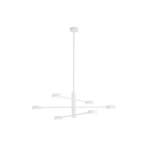 Lampa sufitowa Wisząca 6x8W Biała NOWODVORSKI