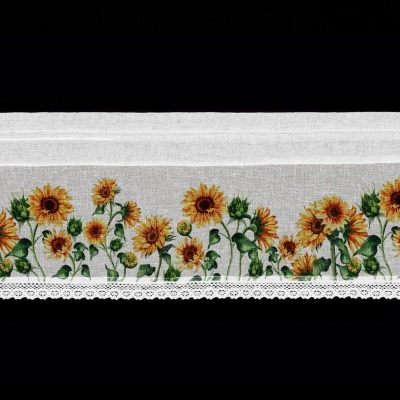 Firana Gotowa Helia 150 x 30 cm Żółta