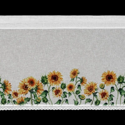 Firana Gotowa Helia 150 x 60 cm Żółta