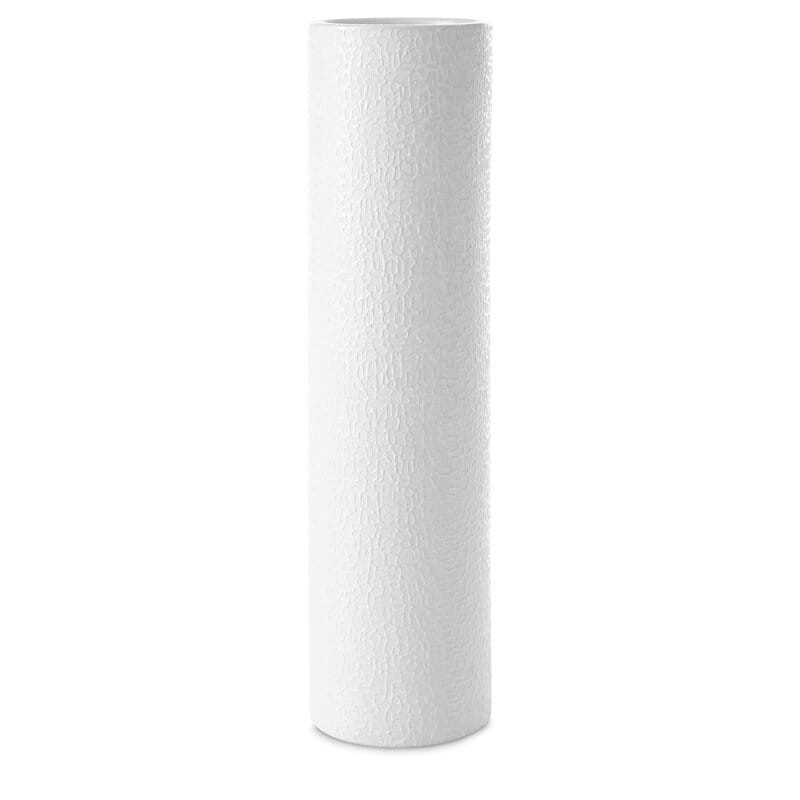 Wazon Dekoracyjny Riso  13 x 50 cm Biały
