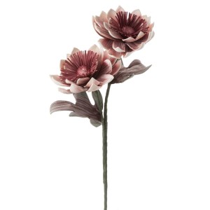 Różowe Kwiaty Flore 84 cm, 6 szt. - Dekoracja do wnętrz