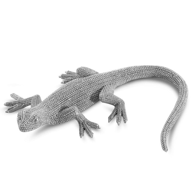 Figurka Dekoracyjna Eldo 22 x 18 x 5 cm Srebrna