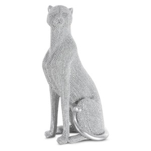 Figurka Dekoracyjna Eldo 12 x 8 x 23 cm Srebrna