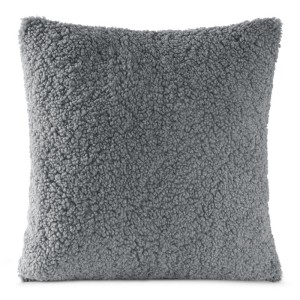 Poszewka na poduszkę Bukla Srebrna 40x40 cm, elegancka dekoracja