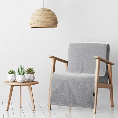 Koc Bukla 70 x 160 cm Srebrny