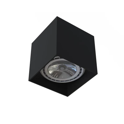 Lampa sufitowa punktowa COBBLE 75W IP20 GU10 Czarny Nowodvorski