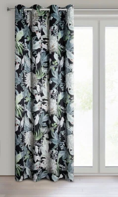 Zasłona Gotowa Salla 140 x 270 cm Czarna