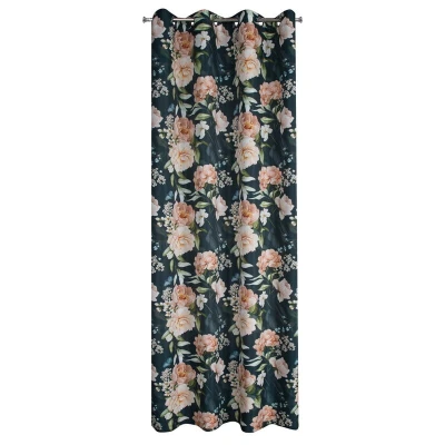 Zasłona Gotowa Salma 140 x 270 cm Czarna