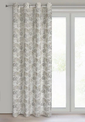 Zasłona Gotowa Mira 140 x 250 cm Naturalna