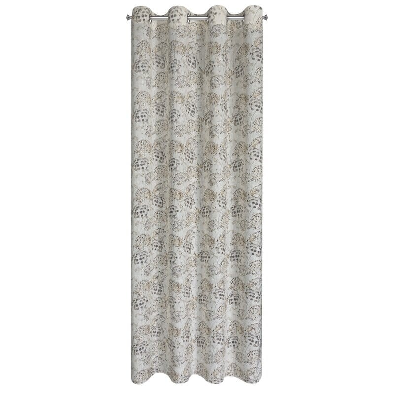 Zasłona Gotowa Mira 140 x 250 cm Naturalna