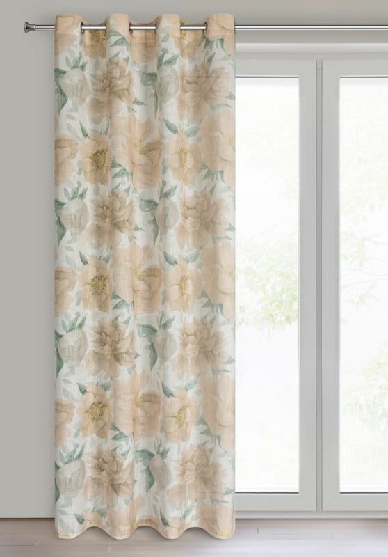 Zasłona Gotowa Karla 140 x 250 cm Naturalna
