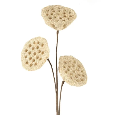Kwiat Natu 63 cm Kremowy 6 szt.