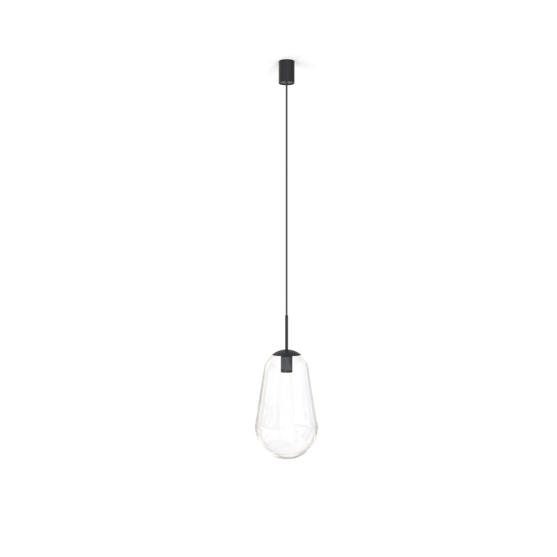 Lampa wisząca PEAR M 40W IP20 E27 Transparent Nowodvorski