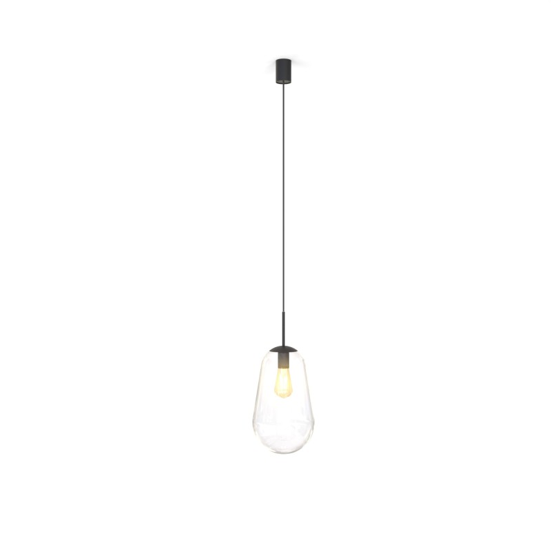 Lampa wisząca PEAR M 40W IP20 E27 Transparent Nowodvorski