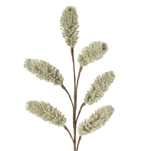 Ciemnomiętowe Kwiaty Sztuczne 62 cm, 6 szt.