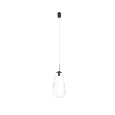 Lampa wisząca PEAR L 40W IP20 E27 Transparent Nowodvorski