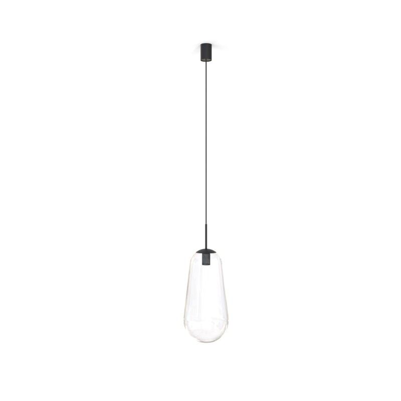 Lampa wisząca PEAR L 40W IP20 E27 Transparent Nowodvorski
