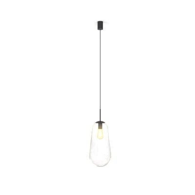 Lampa wisząca PEAR L 40W IP20 E27 Transparent Nowodvorski