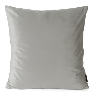 Poszewka Elora 45x45 cm Srebrna, dekoracyjna, z wysokiej jakości materiału