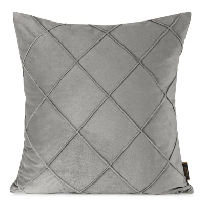 Poszewka Nala 45 x 45 cm Srebrna