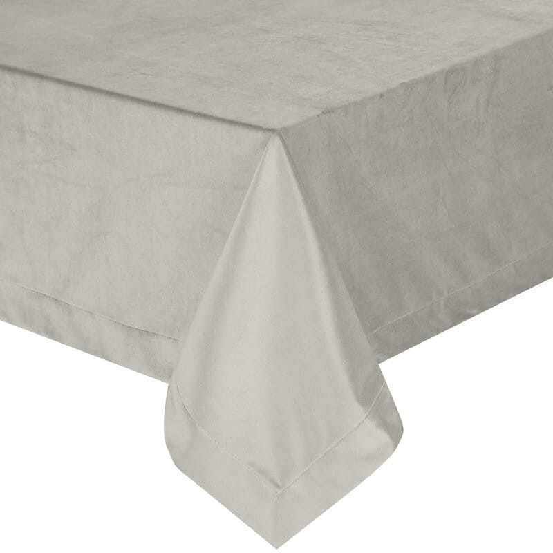 Obrus Melinda 180 x 140 cm Srebrny